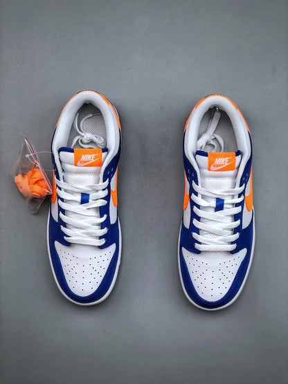 ADNS007 New sports shoes, fashionable running shoes, unisex blue+orange Dunks shoes