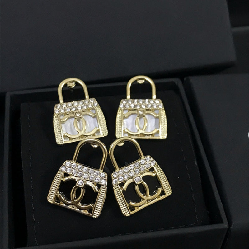 A990  Women's bag earrings Jewelry