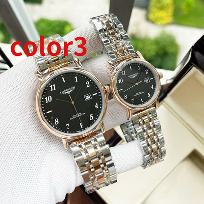 OW4   Lovers watch classic three-pin design noble atmosphere