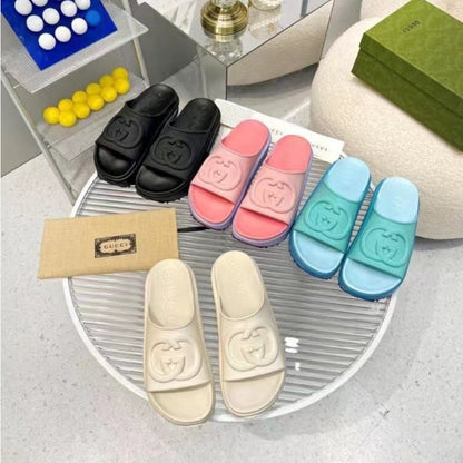 GGS19 Women 4-5CM shoes 36-41 with packing     slippers