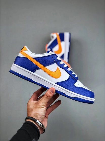 ADNS007 New sports shoes, fashionable running shoes, unisex blue+orange Dunks shoes