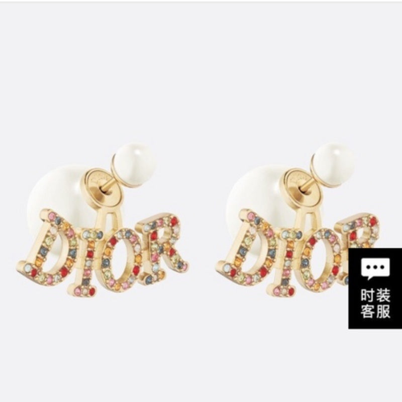 DE77 Classic women earrings gold-plated jewelry