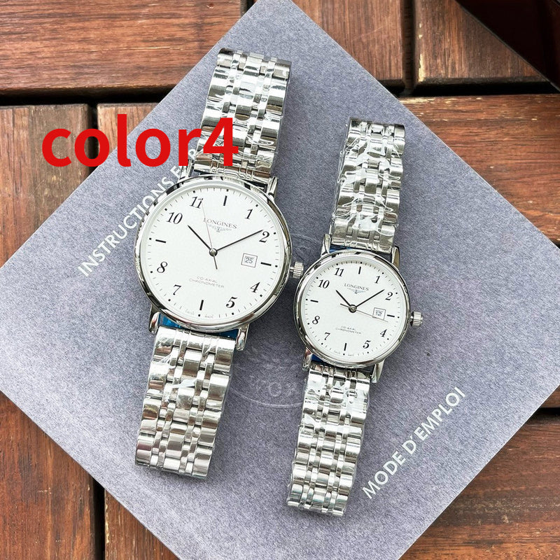 OW4   Lovers watch classic three-pin design noble atmosphere