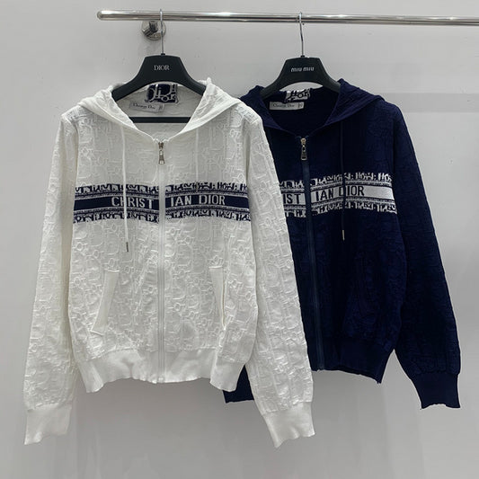 DIC031  New knit hooded drawstring cardigan for early fall  clothes