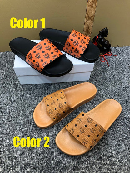 YMS4  Men Slippers Shoes High Quality with Box 39-45