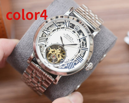 RW33  Boutique men's hollowed out watch