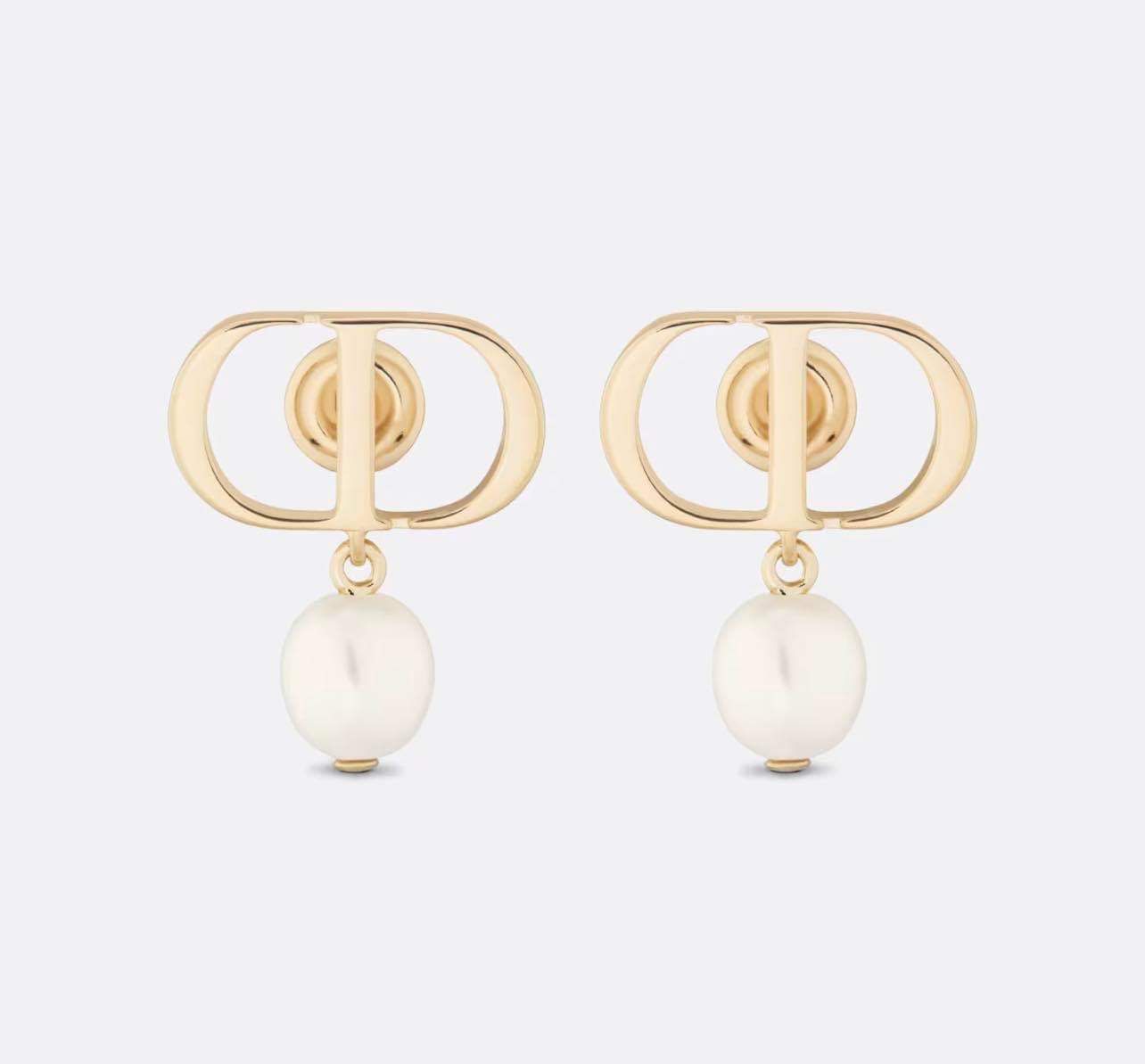 DE199 Classic original pearl earrings for women's jewelry