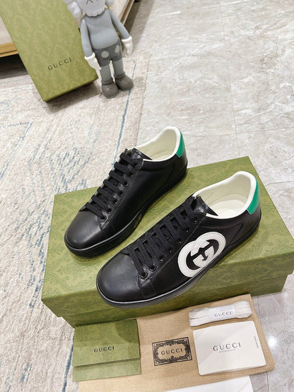 OGS10 Leather women 35-40 And men 40-46 shoes With box