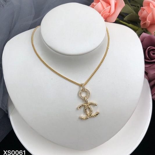 CHN100  Classic brand gold-plated necklace  Jewelry