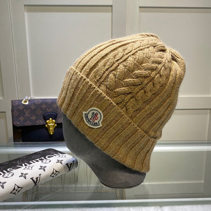 MOH2  Winter wool knitted keep warm hat