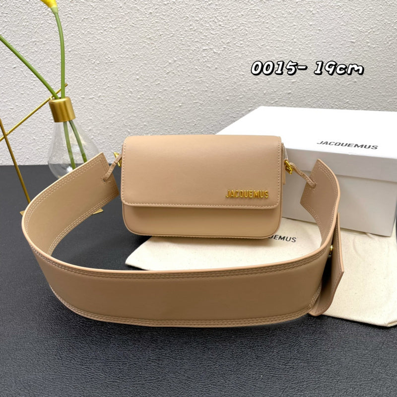 LJP3 Leather Bag 19-13-3.5CM Bags with box