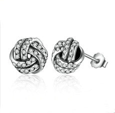 PDE100 pandora s925 Sterling Silver Earrings 1:1 Quality for women