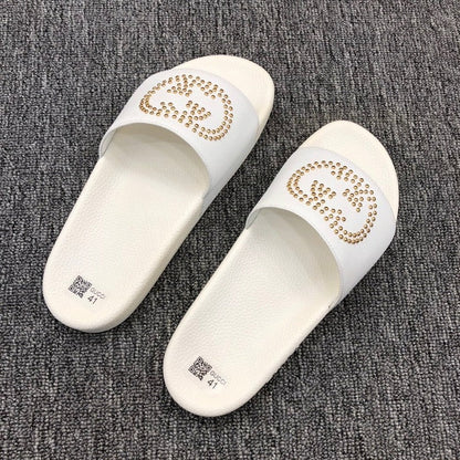 YGS17 shoes man and women slippers with all packaging