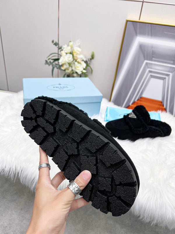 BPS7 Wool Women 35-42 Leather Shoes with box