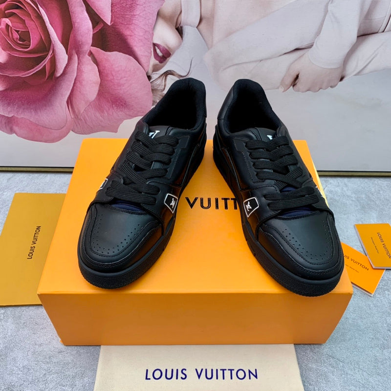 LLS3 High quality leather shoes women 35-41 or man 40-45 with box