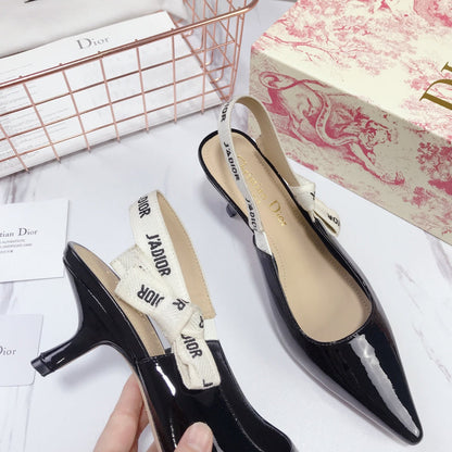 BDS2 High heels 1.5/6.5/10CM size 35-41 women leather shoes with box