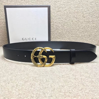 GCBL8 wide 3.8cm total length 95-125cm Leather Belt High Quality With packing