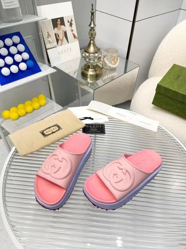 GGS19 Women 4-5CM shoes 36-41 with packing     slippers