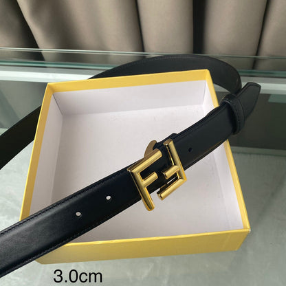 FBL16 wide 3.0CM OR 3.5CM total length 95-125cm Leather Belt High Quality With packing