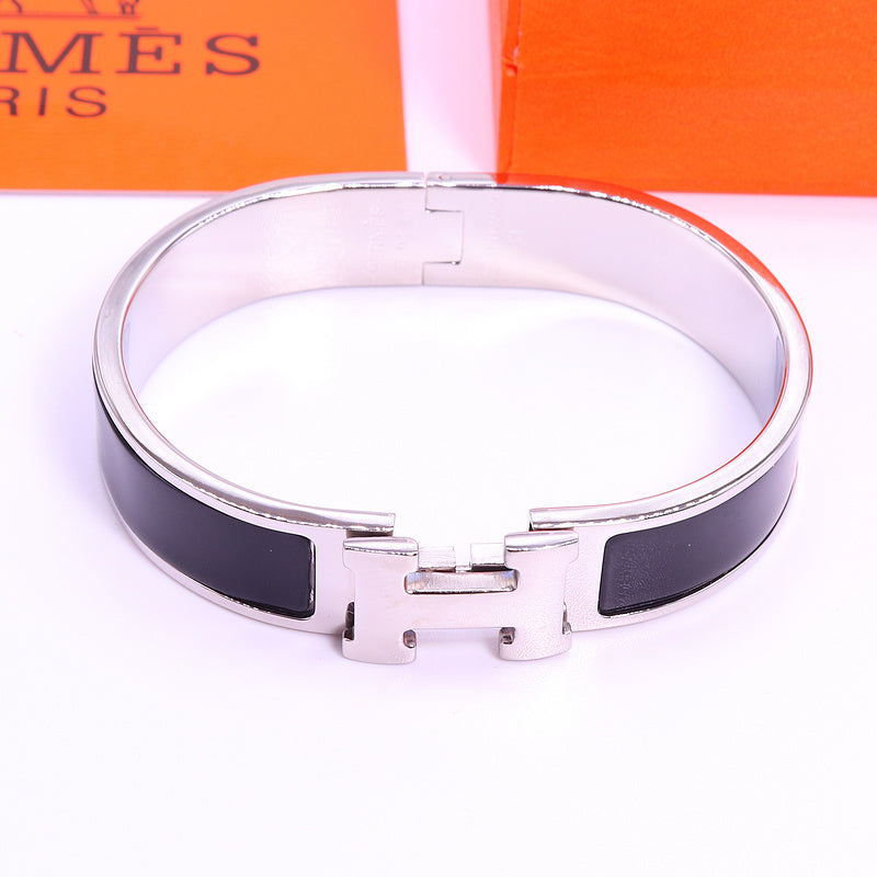 HB37 Bracelet 316L steel plating gold high quality bangles for Men size  gift jewelry  size 19