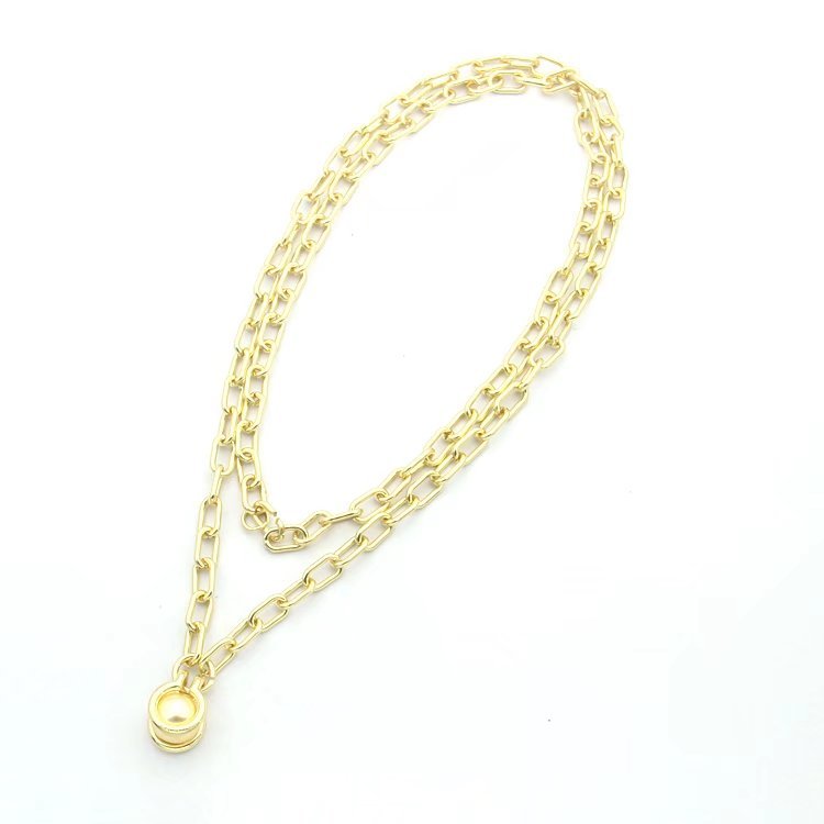 TN02   Women's gold-plated necklace jewelry