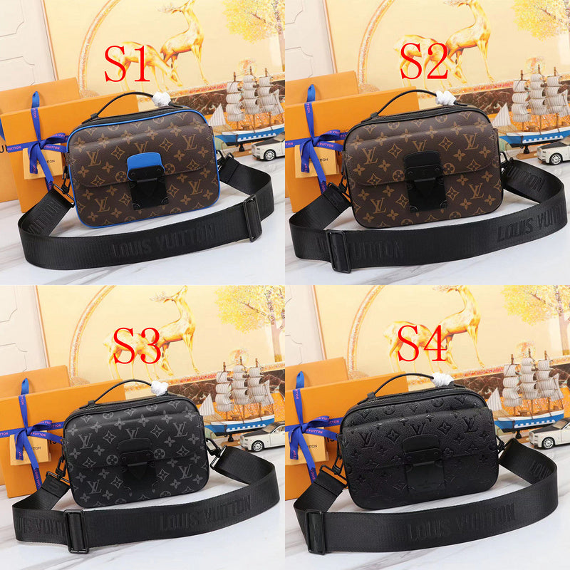 GLP066  High quality leather bag men bag  22 x 18 x 8CM