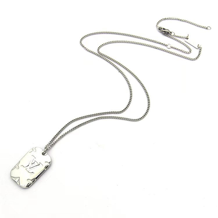 LVN010    Letter long pendant necklace jewelry