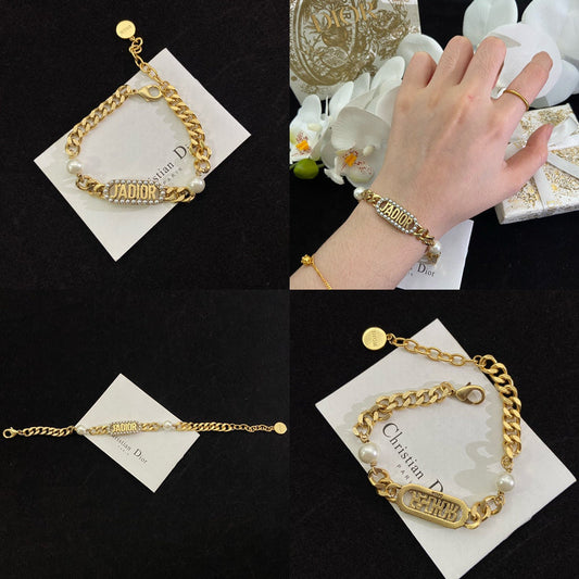 DIB57   New Women's Fashion Gold Plated Bracelet Jewelry