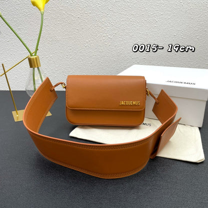 LJP3 Leather Bag 19-13-3.5CM Bags with box