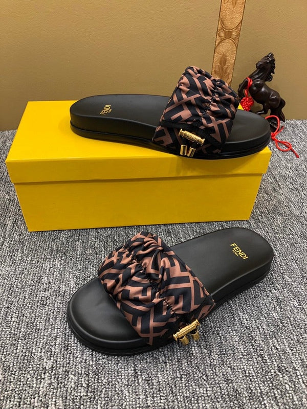 YFS6  shoes man and women slippers with all packaging