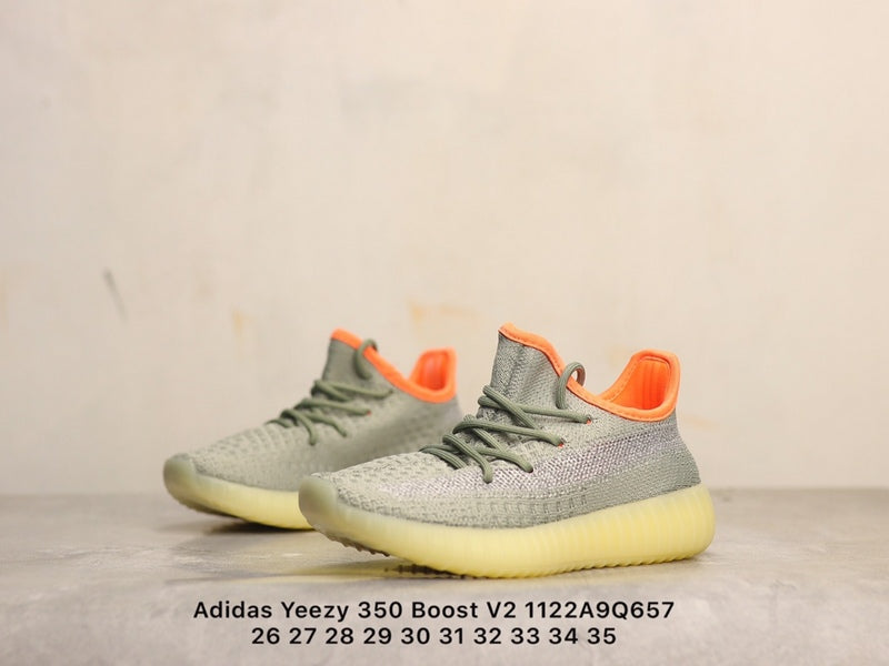 BYS11 yeezy Children's 350 shoes kids 26-35 shoes with box