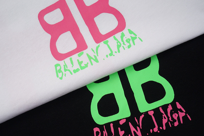 BAC94 New  Men's and women's letter T-shirt Clothing