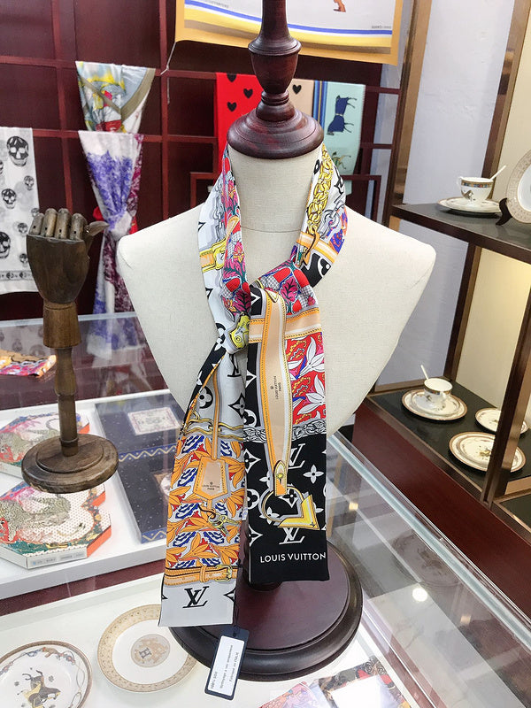 LSC10 Real Silk 8-120CM scarf