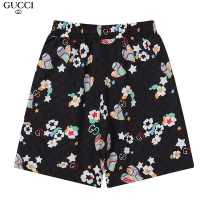 GUC01  2 New Fashion Summer Suit Short Sleeve Shirt Shorts