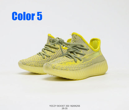 BYS14 yeezy Children's 350 shoes kids 26-35 shoes with box