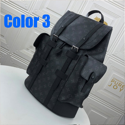 LLP211 High quality 41x47x13cm backpack leather bag