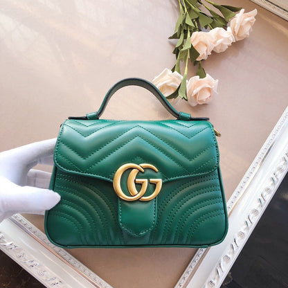 GGP17 High quality Leather 21-15.5-8CM Bag