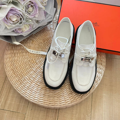 MJHS10 Leather Shoes Women shoes 35-40 With box