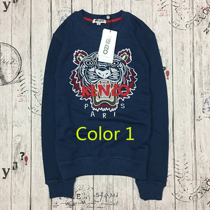 KEC41 Fashion Men's and Women's Tiger Hoodie Unisex Clothing 4 styles