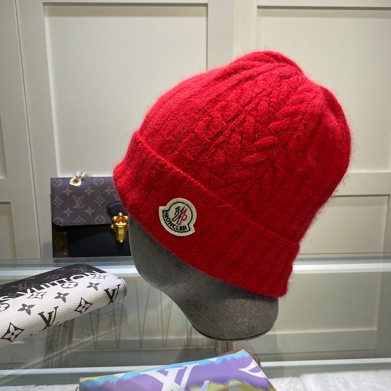 MOH2  Winter wool knitted keep warm hat