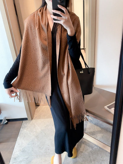 XGC14 Cashmere blend 40-180CM Scarf