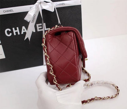 LCP46 High quality leather bag 18x14x7CM