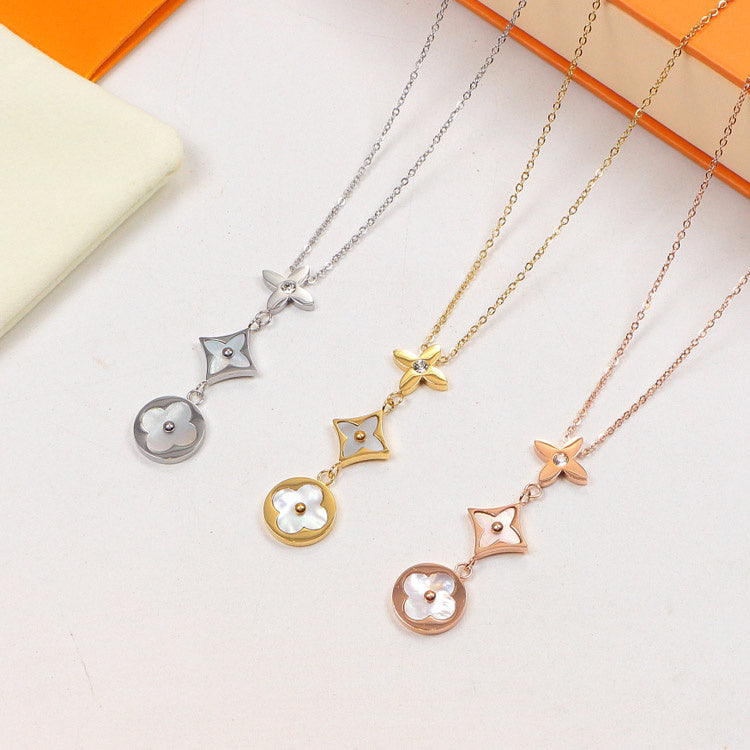 VAN5 Necklace 316L steel plating gold Jewelry