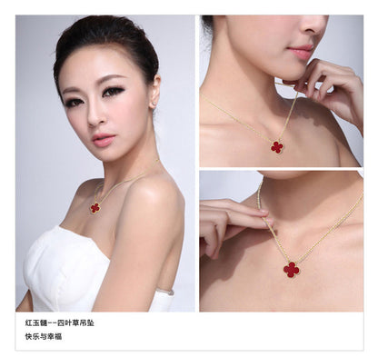 VAN1 Necklace Stainless steel gold plating Jewelry