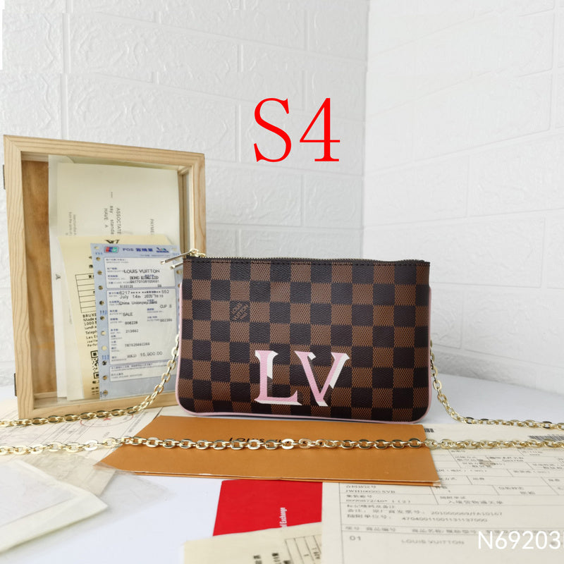 LLP040 High quality leather bag 20x12.5x3CM