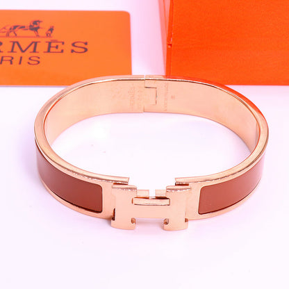 HB37 Bracelet 316L steel plating gold high quality bangles for Men size  gift jewelry  size 19