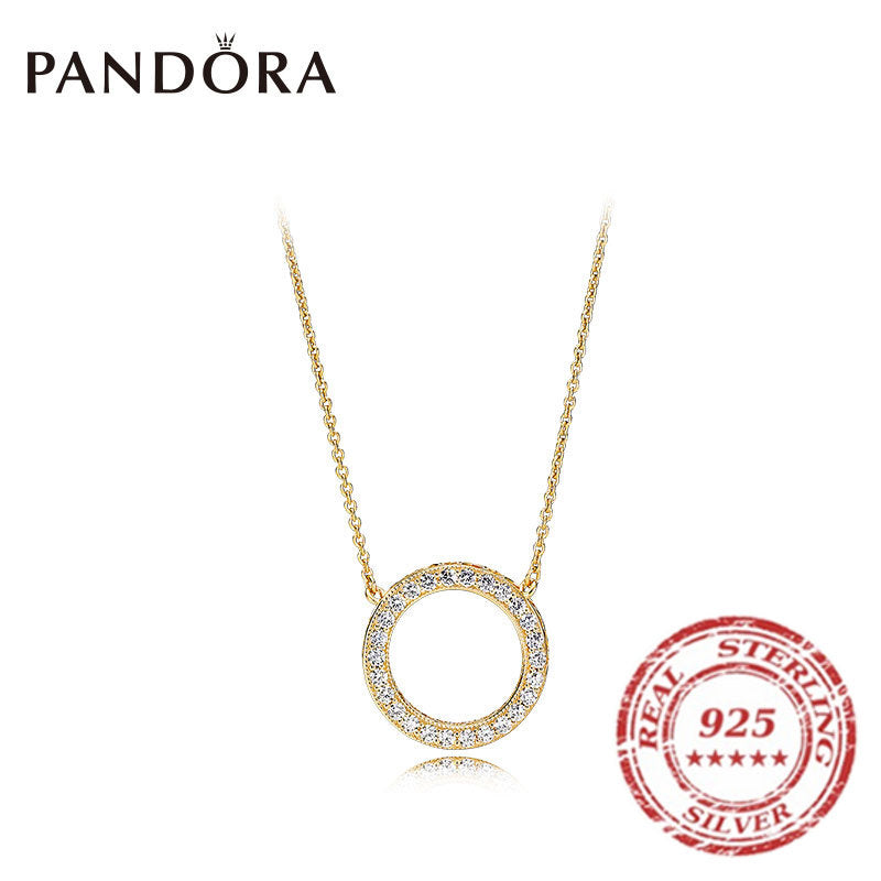 PDN2 925 Sterling Silver Necklace High Quality  Jewelry