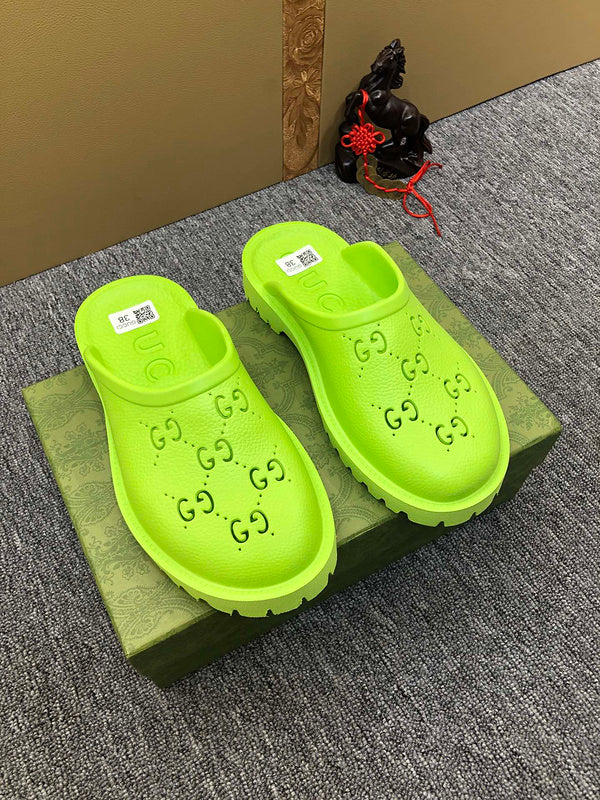 YGS2 shoes man and women slippers with all packaging