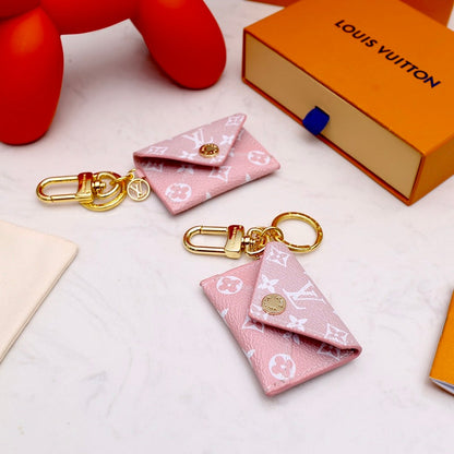 LKE7 Fashion  pink keychain popular accessories