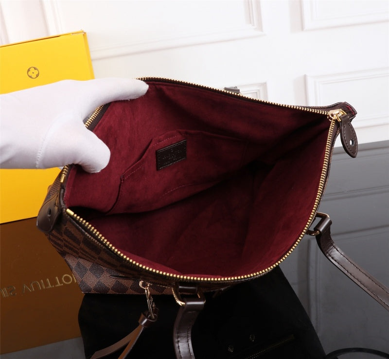 LLP113 Fashion  women high quality leather bag handbag big size shopping bag35-23-13CM